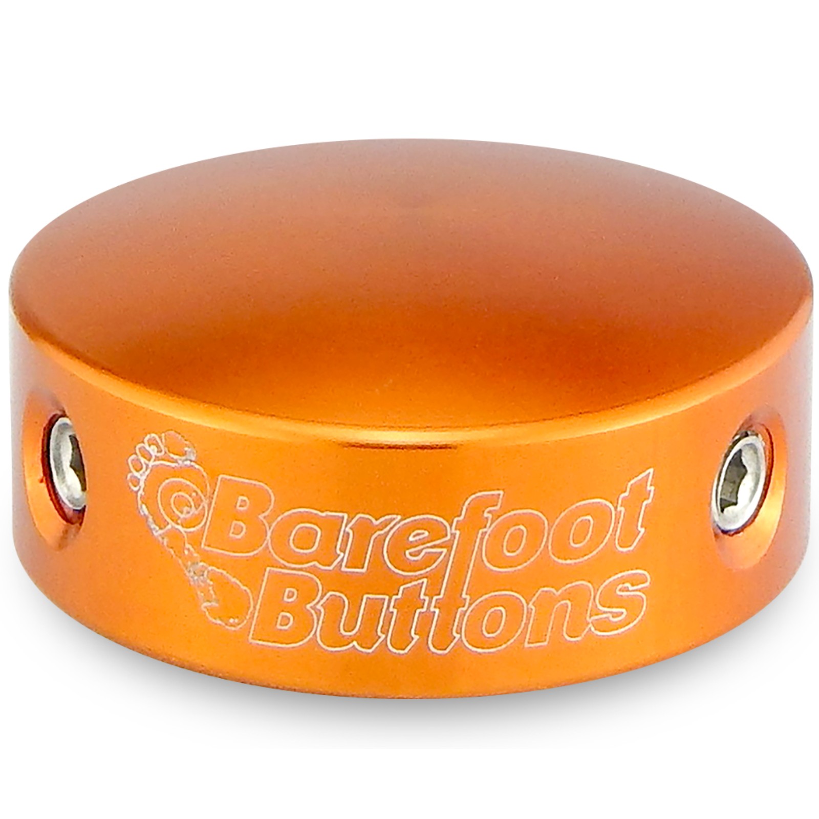 Barefoot Buttons, Barefoot Buttons V2 Standard Footswitch Cap (Orange)