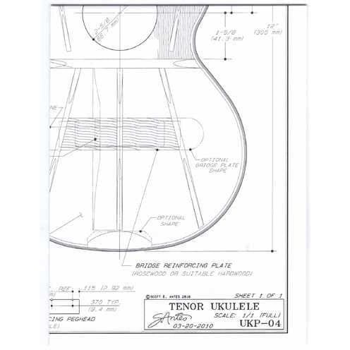 Other, Blueprint - Tenor Ukulele