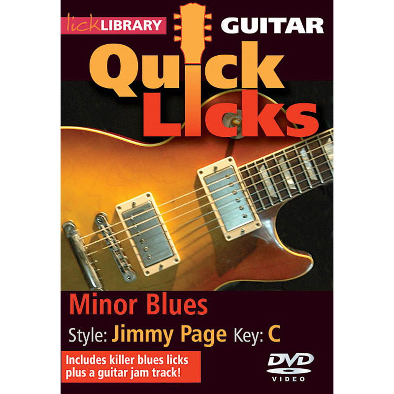 Other, DVD - Quick Licks for Guitar - Jimmy Page: Minor Blues Key of C