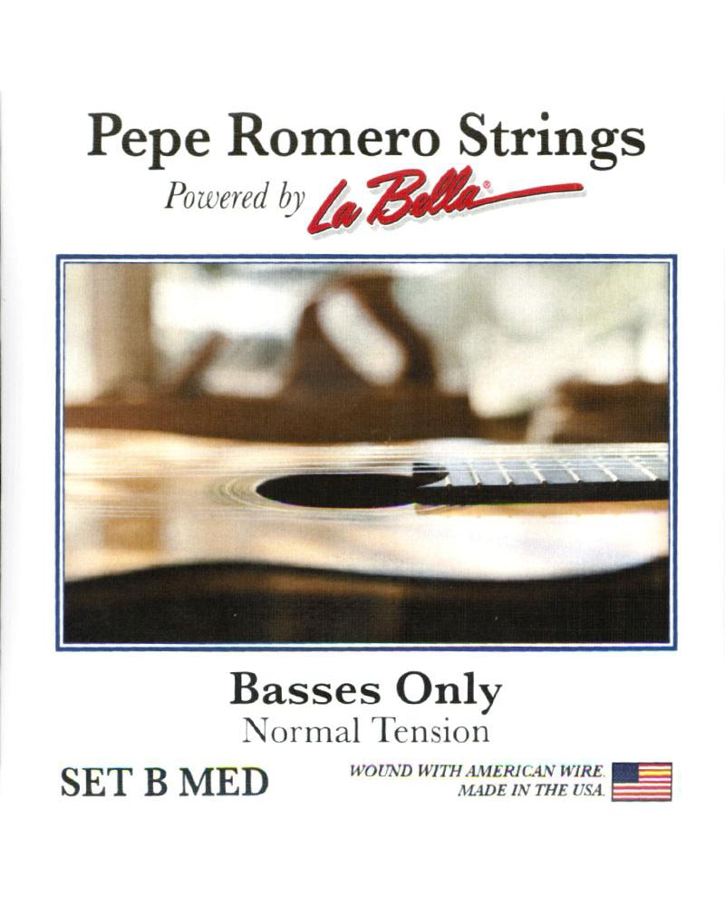 Pepe Romero, Pepe Romero Strings "Basses Only" (3 Strings) Guitar String Set, Normal Tension