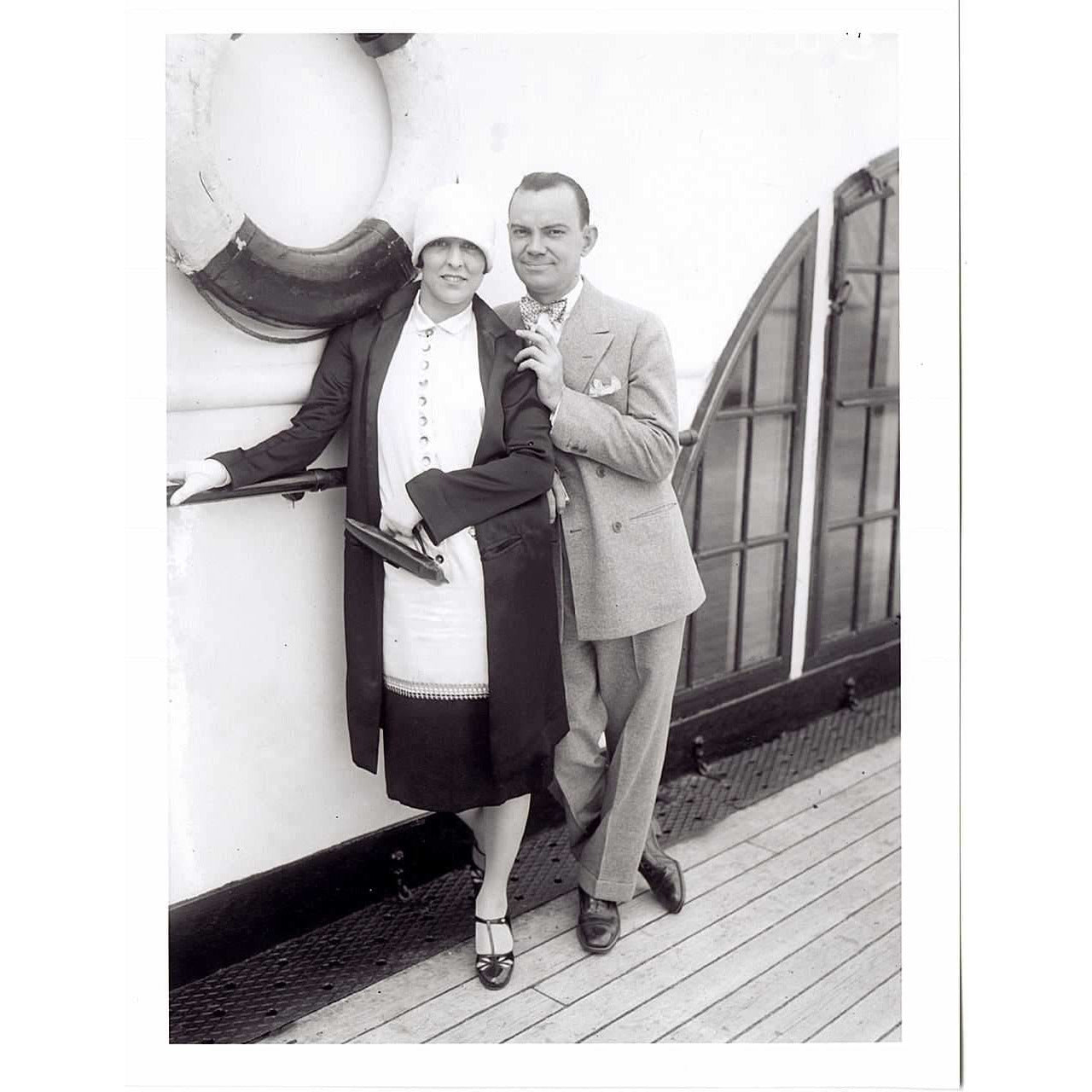 Other, Photo: Cliff Edwards & Woman On Ship