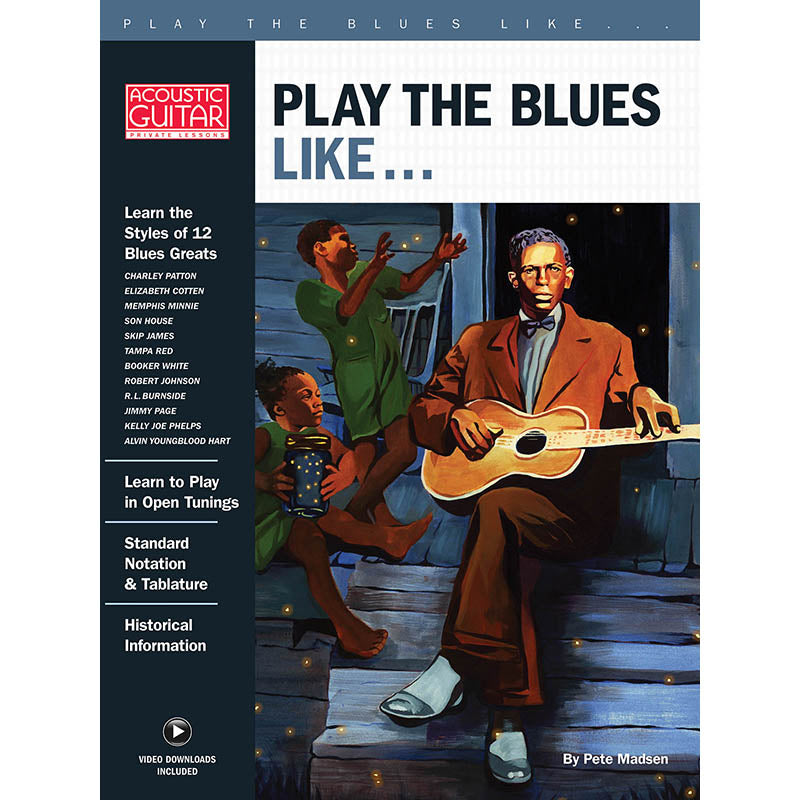 Hal Leonard, Play the Blues Like... - Acoustic Guitar Private Lessons Series