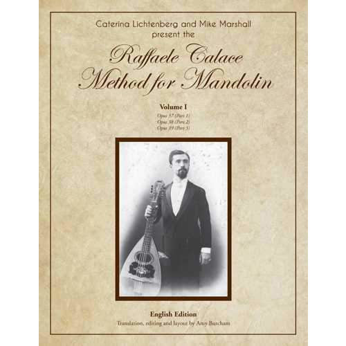 Mike Marshall, The Raffaele Calace Method for Mandolin - Volume I, English Edition