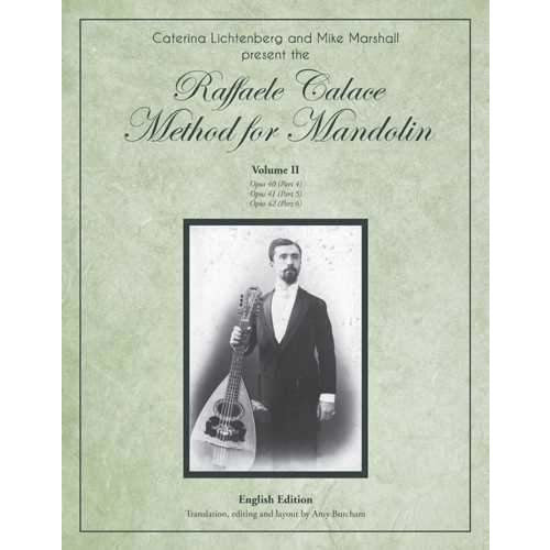 Mike Marshall, The Raffaele Calace Method for Mandolin - Volume II, English Edition